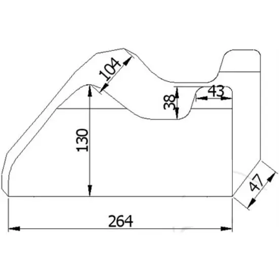 XXL 264X104X130 INDOOR INDOOR motorcycle cover