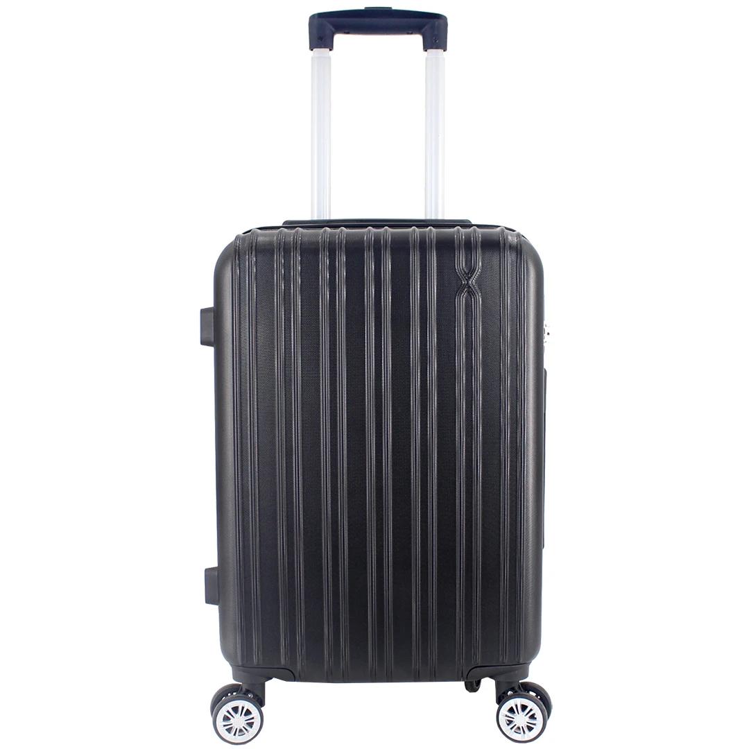 Airplane Suitcase Hand Luggage Travel Cabin Trolley Hard ABS 4 Wheels Rigid Cabin Suitcase with Telescopic Handle 55x35x20CM