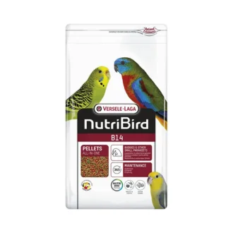 Versele-Laga Nutribird B14 para Periquitos - Alimento Completo para Aves que Mejora Su Bienestar Físico y Promueve un Plumaje Sano