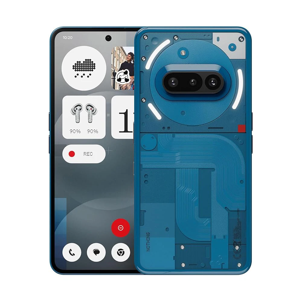 Teléfono – Nothing Phone (3a) 5G Smartphone, 8GB+128GB | 12GB+256 GB Moviles, Cámara Delantera de 32 MP, Ultra Zoom 30x, Carga rápida a 50W y Pantalla AMOLED Flexible FHD+ de 6,77″ 4
