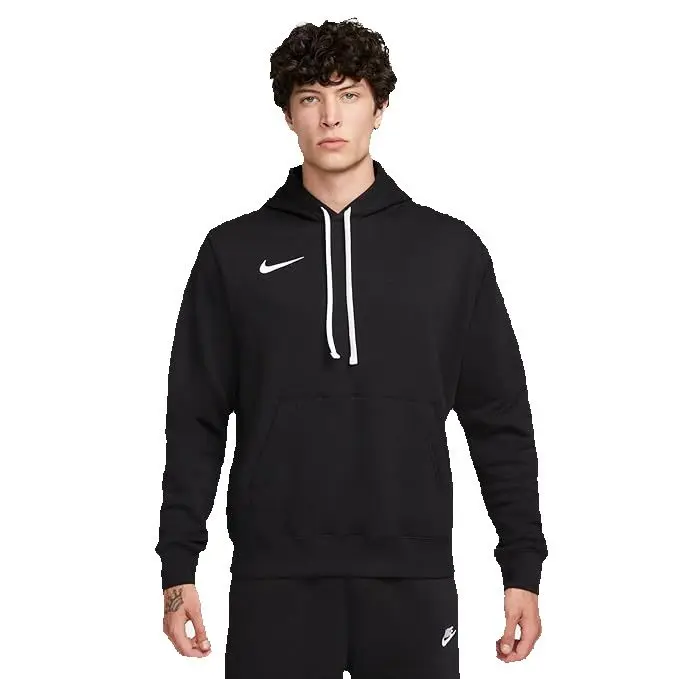 Nike Sudadera Deportiva Fleece Park 20 para Hombre con Capucha ajustable, Negro, Gris, Blanca y Roja