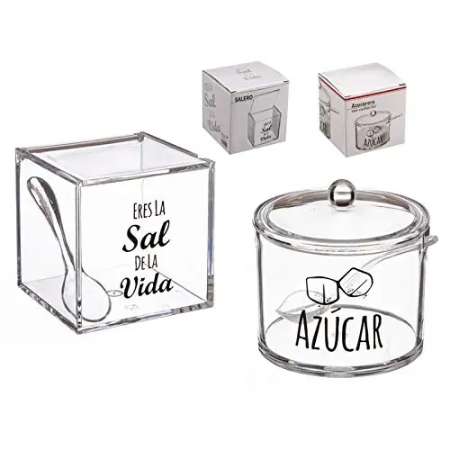 Original Design Kitchen Methacrylate Sugar and Salary, Acrylic Storage Vessels-DAMDAM GO