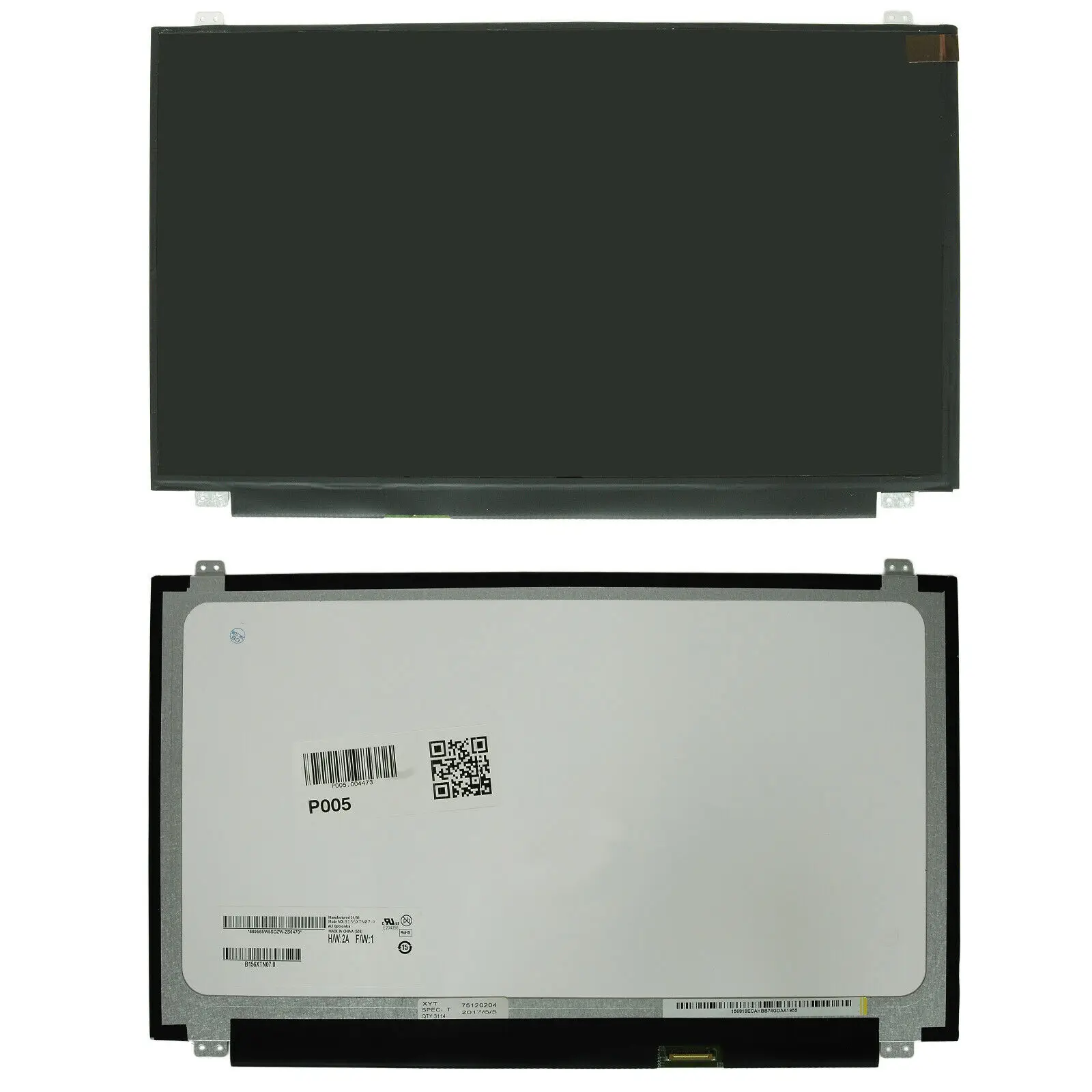 Advanced Computer Trading Monitor Portátil 15.6'' LCD LED NT156WHM-N42 -N32 V8.0 N156BGA-EA2 -EB2 LTN156AT39-H01 LTN156AT37-L01 LP156WHB TP A1 C2 30pin Hd(1366x768) Edp