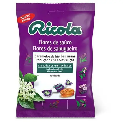 RICOLA bag flowers elderberry S/sugar 70 GR