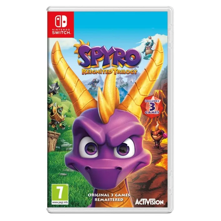 Juego Spyro Reignited Trilogy para Nintendo Switch PAL EU - Nuevo Original Precintado