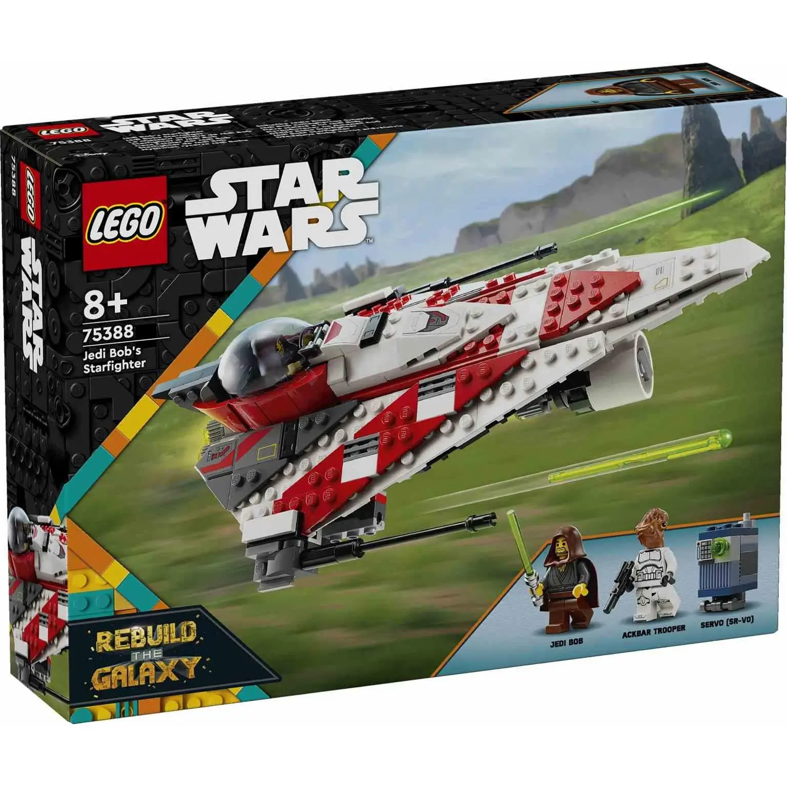 Lego Star Wars Caza Estelar del Jedi Bob Lego 75388