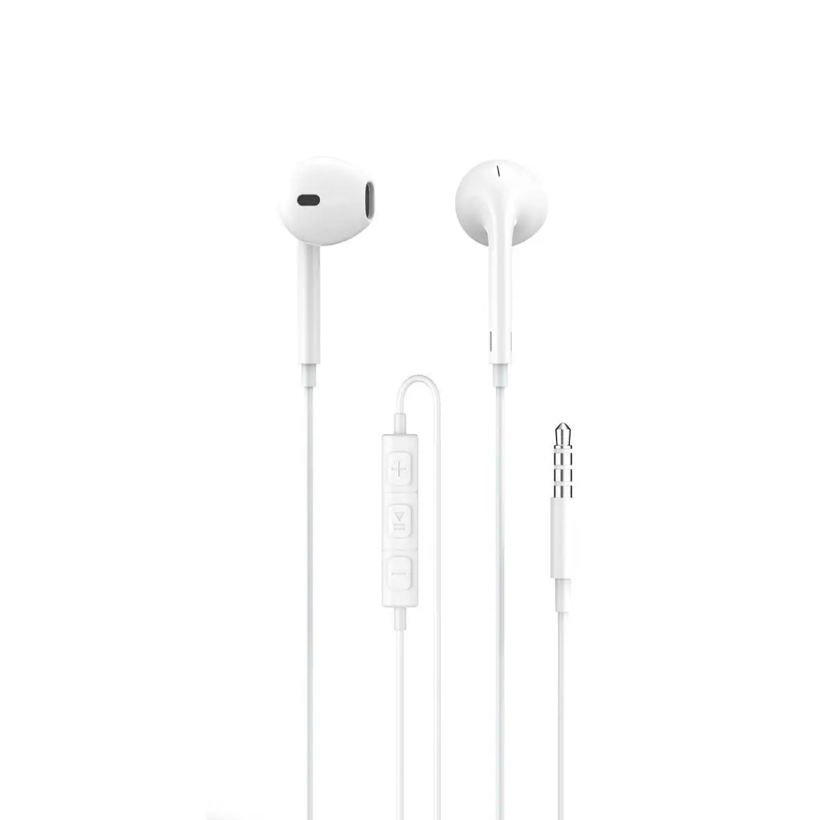 Auriculares de cable con microfono jack 3.5mm 1.2M HOME EP-026 alta calidad de sonido y aislan del ruido exterior