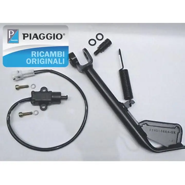 Caballete Lateral Piaggio Liberty Negro
