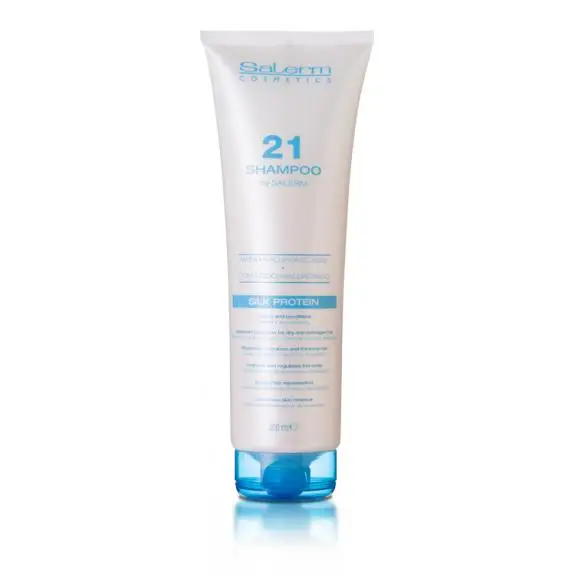 Salerm 21 Champú Reparador Con Ácido Hialurónico Silk Protein ⭐⭐⭐⭐⭐