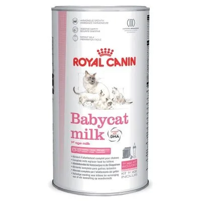 Royal Canin BabyCat Milk  Leche maternizada para gatitos desde que nacen hasta que empiezan a comer alimentos sólidos.