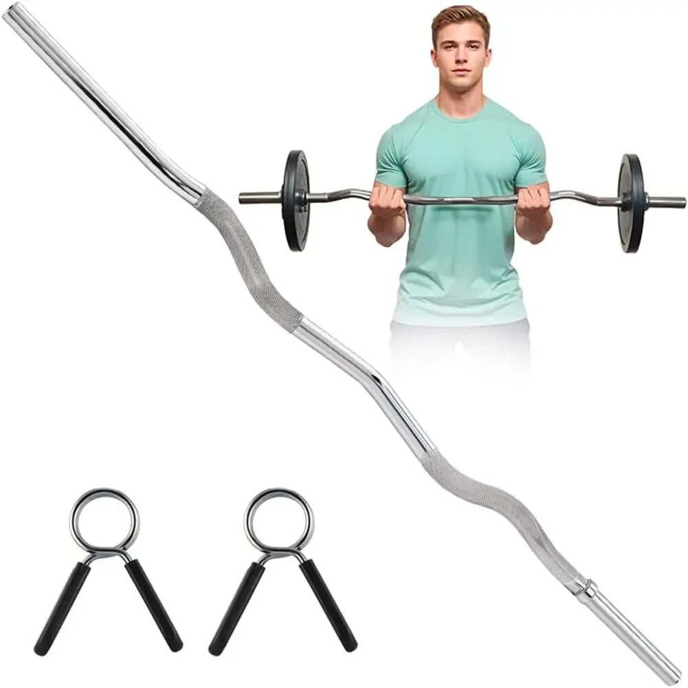 30 mm weight bar for bodybuilding – disc bar for strength training and body pump – home or professional gym #1