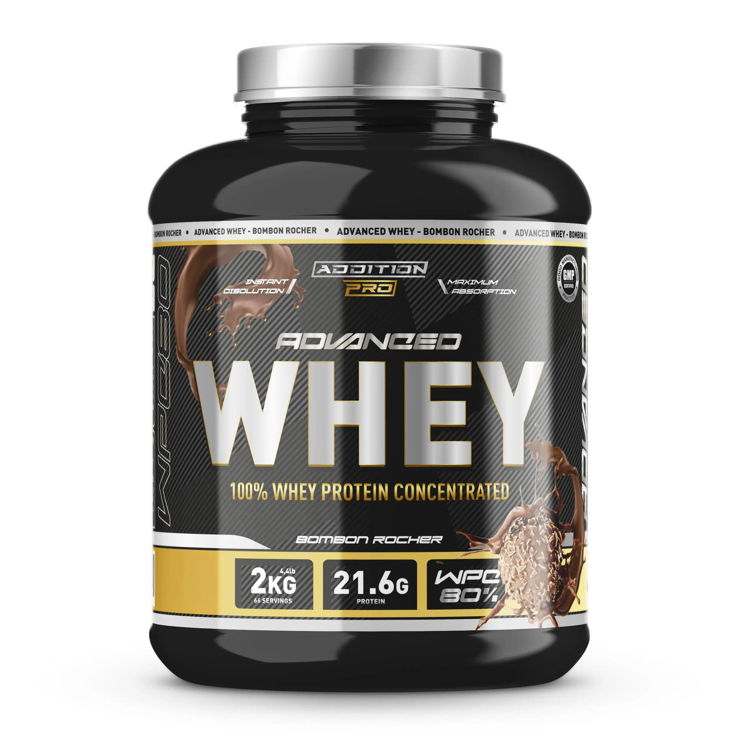 ADDITION PRO WHEY PROTEIN 2kg - ENTREGAS 24/48 HORAS