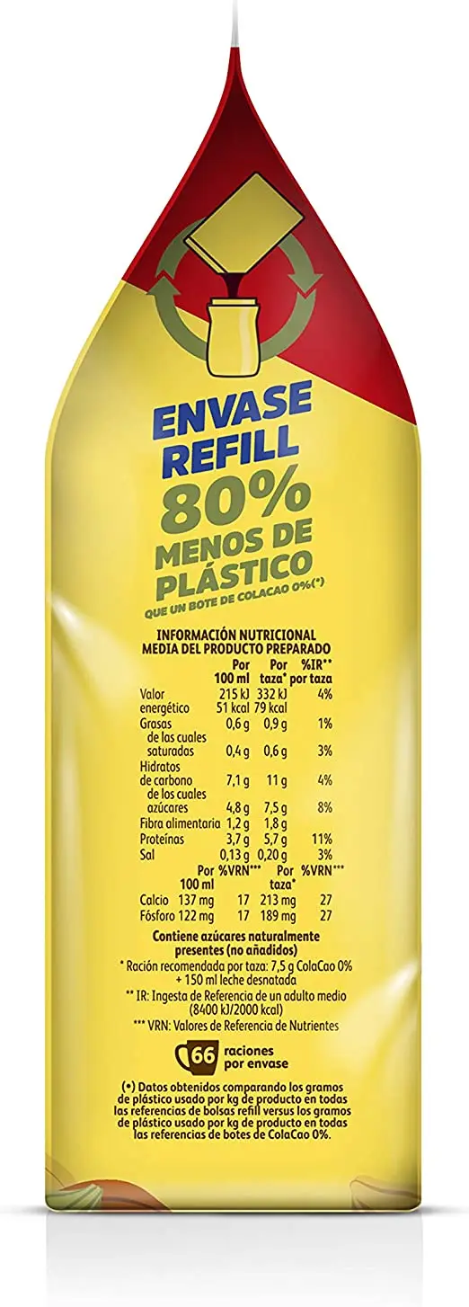 Cola-Cao 0% bag 500g #2