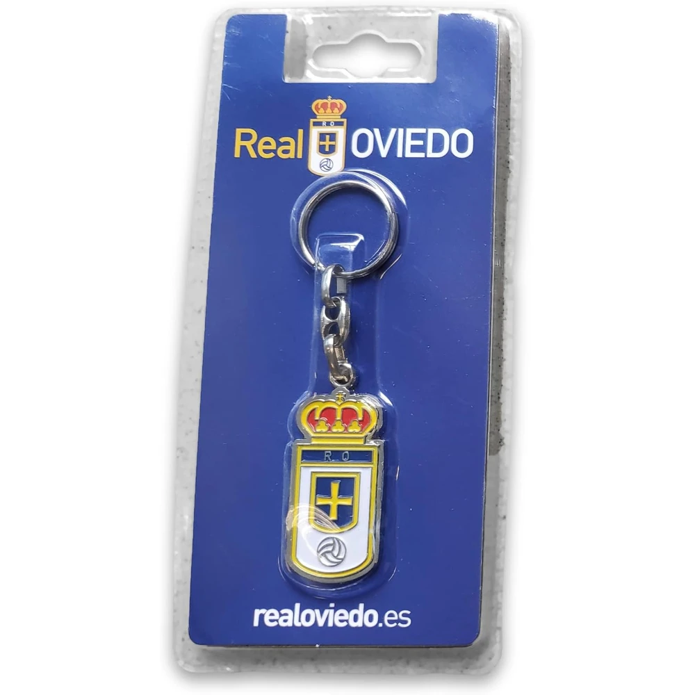 Real Oviedo shield Metal keychain 78321