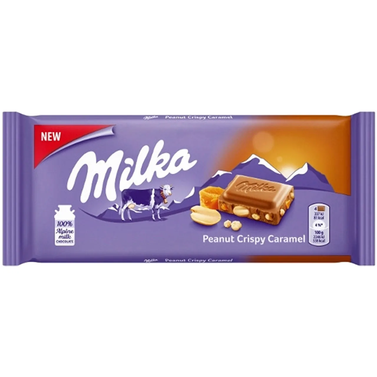 Tabletas de chocolate Milka - Diferentes sabores disponibles: Milka Daim, Caramelo con Cacahuete, Milka con galleta Tuc...