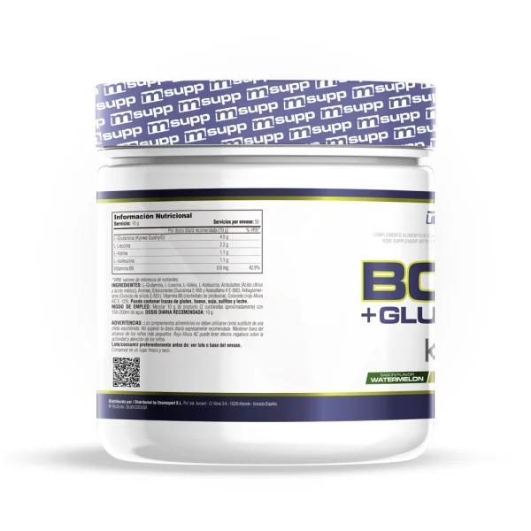 Bcaa + l-glutamine kyowa ®   - 500g mm supplements