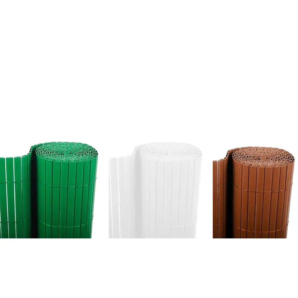 Cerramiento de PVC en Rollo | Cañizo PVC para ocultación de terrazas y Jardines | Doble Cara | Bonerva