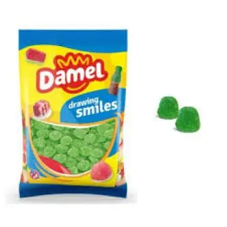 GOMINOLAS MINI LAGRIMAS EUCALIPTO AZUCAR DAMEL BOLSA 1KG. SIN GLUTEN