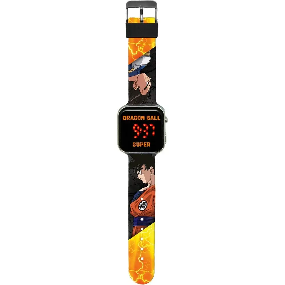 Reloj LED Infantil Dragon Ball Super – Digital, Goku y Vegeta, Pulsera Iluminada para Niño, Regalo Original
