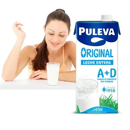 Puleva Original Leche Entera Brik 1 L. caja de 6 briks