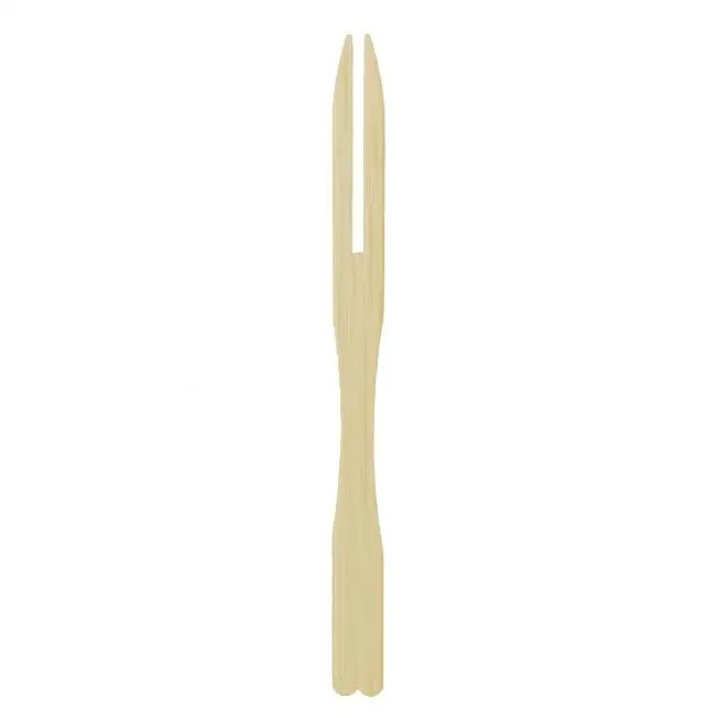 MONOUSO | Mini Tenedor de Bambú Degustación 9cm (1.200 Uds)