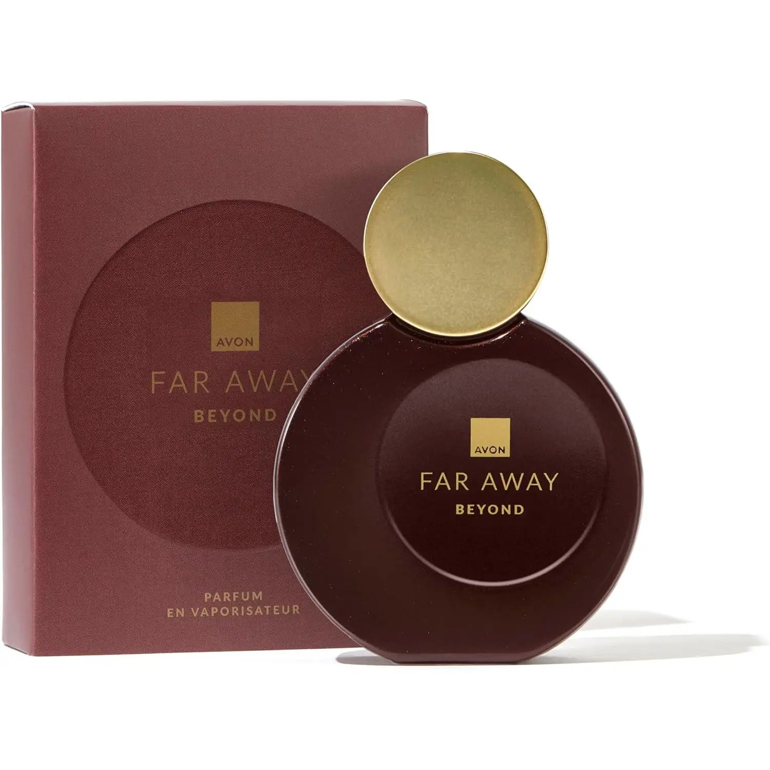 Perfume Femenino AVON Far Away BEYOND Eau de Parfum 50 ml - Fragancia Oriental y Gourmand con Notas de Cereza, Chocolate Salado y Flor de Naranjo - Ideal para Uso Diario o Eventos Especiales