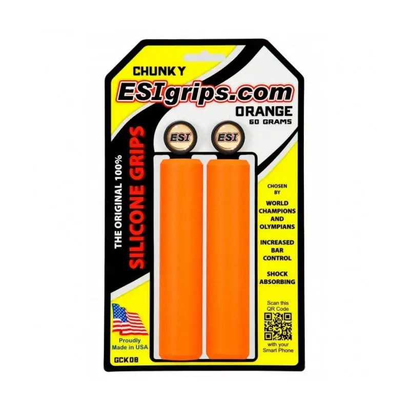 EsiGrips Puños Chunky Naranja EsiGrips Puños Chunky Naranja ESIGRIPS de ciclismo para bicicleta