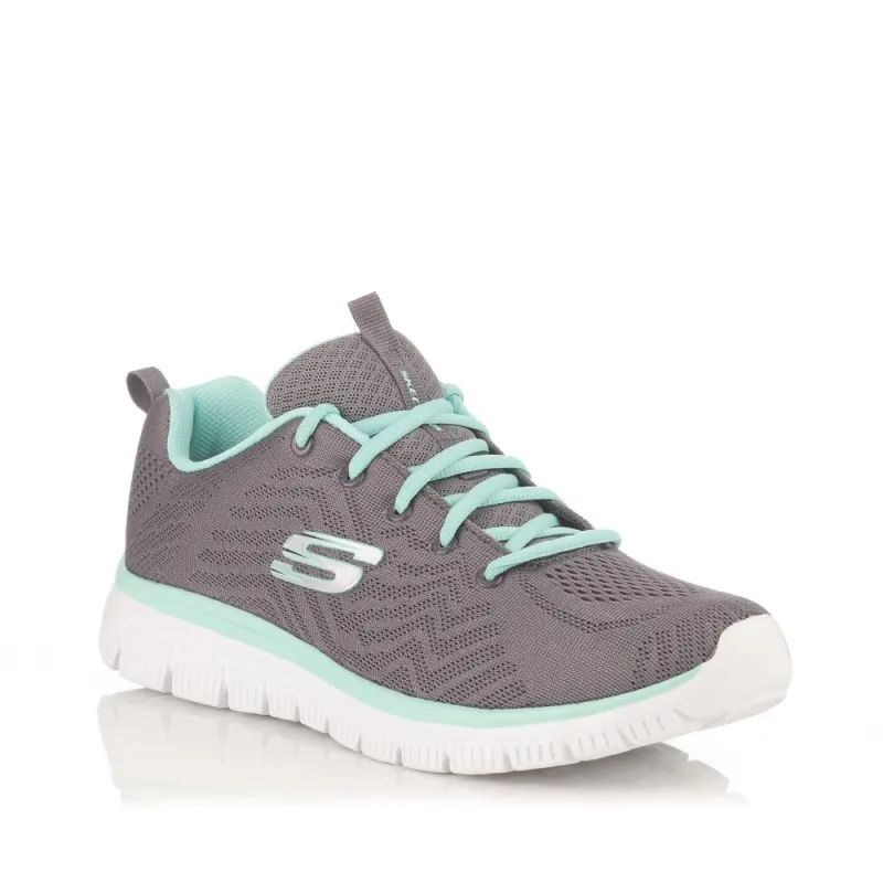 Skechers graceful-get connected women's sneakers gray