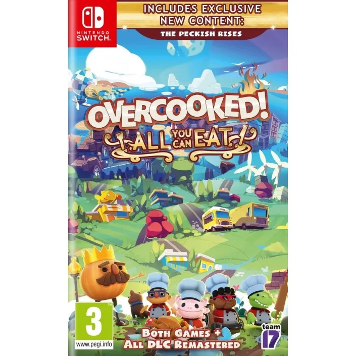 Juego Overcooked: All You Can Eat para Nintendo Switch PAL EU - Nuevo Original Precintado