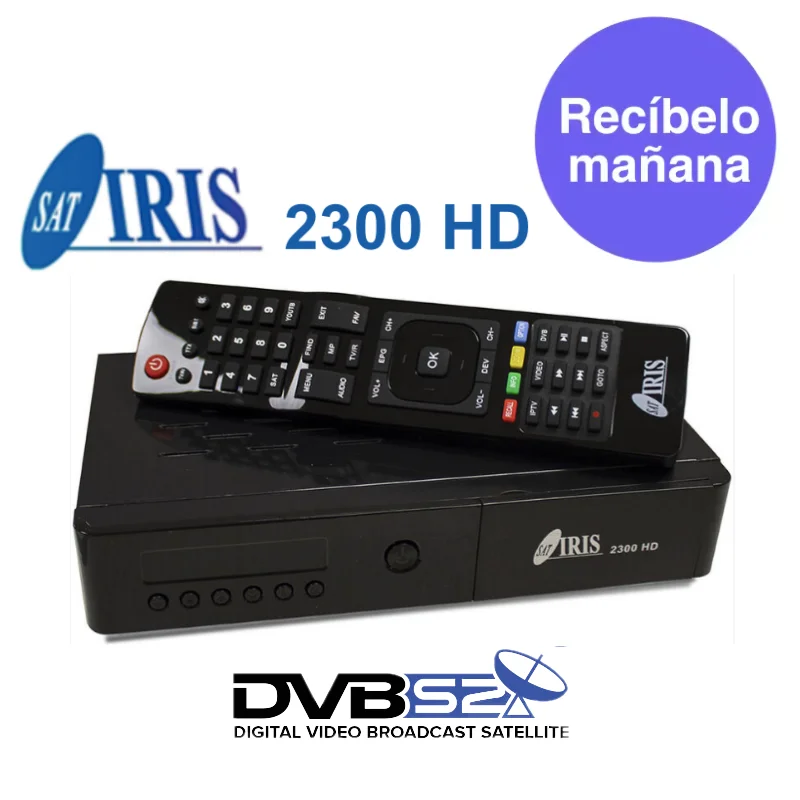 IRIS 2300 HD-DVB-S2 H.265 HEVC satellite receiver