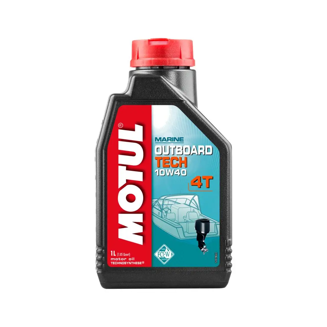 Aceite Lubricante Para Motor Fueraborda Outboard Tech 4T 10W40 1L 106397