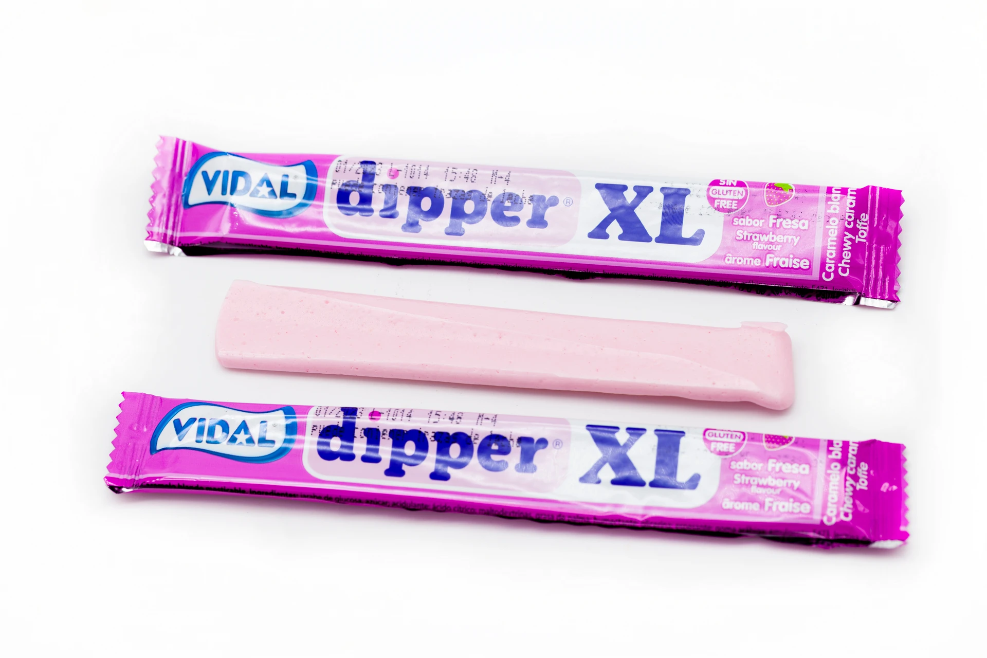 Vidal DIPPER XL-strawberry flavor chewable candies (100 pcs)