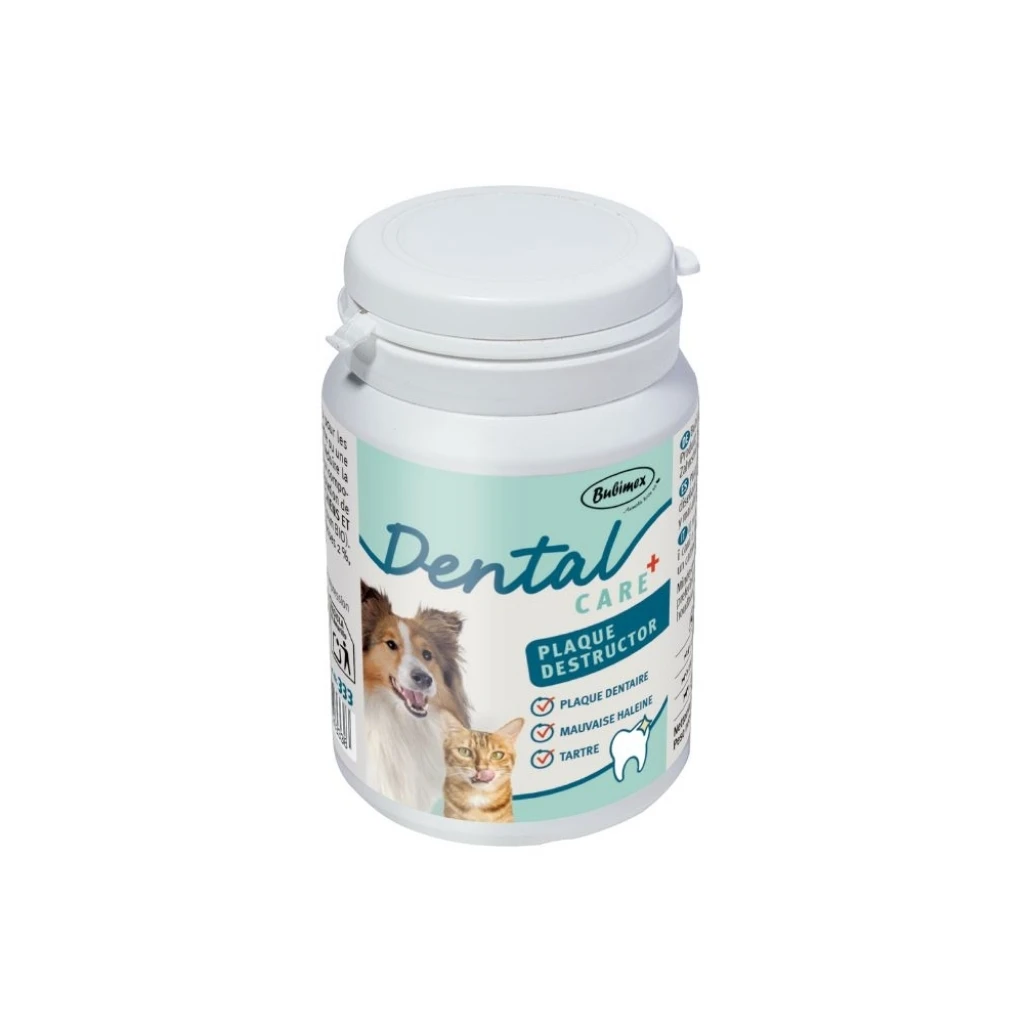 Bubimex - Dental Care Para Perros Y Gatos Adultos Con Placa, Sarro O Mal Aliento