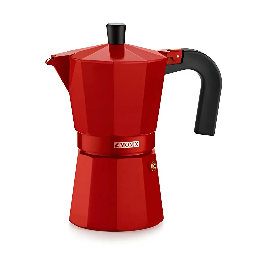 Monix Fresa (M281706) - Cafetera 6 tazas, Para Todo Tipo de Cocinas, Incluida Excepto Inducción