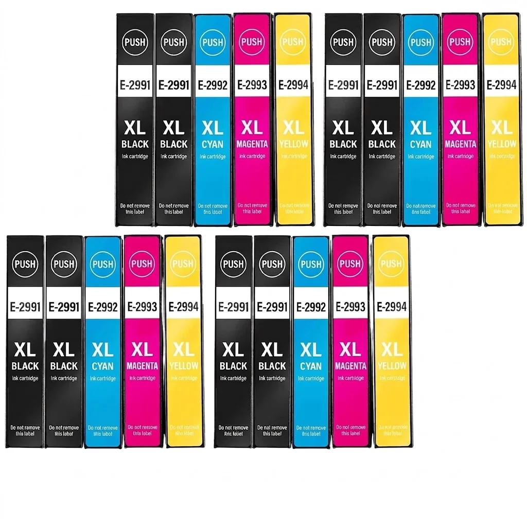20 tintas Epson T2991/2/3/4 (29XL) compatibles xp-235 / xp-330 / xp-332 / xp-335 / xp-435