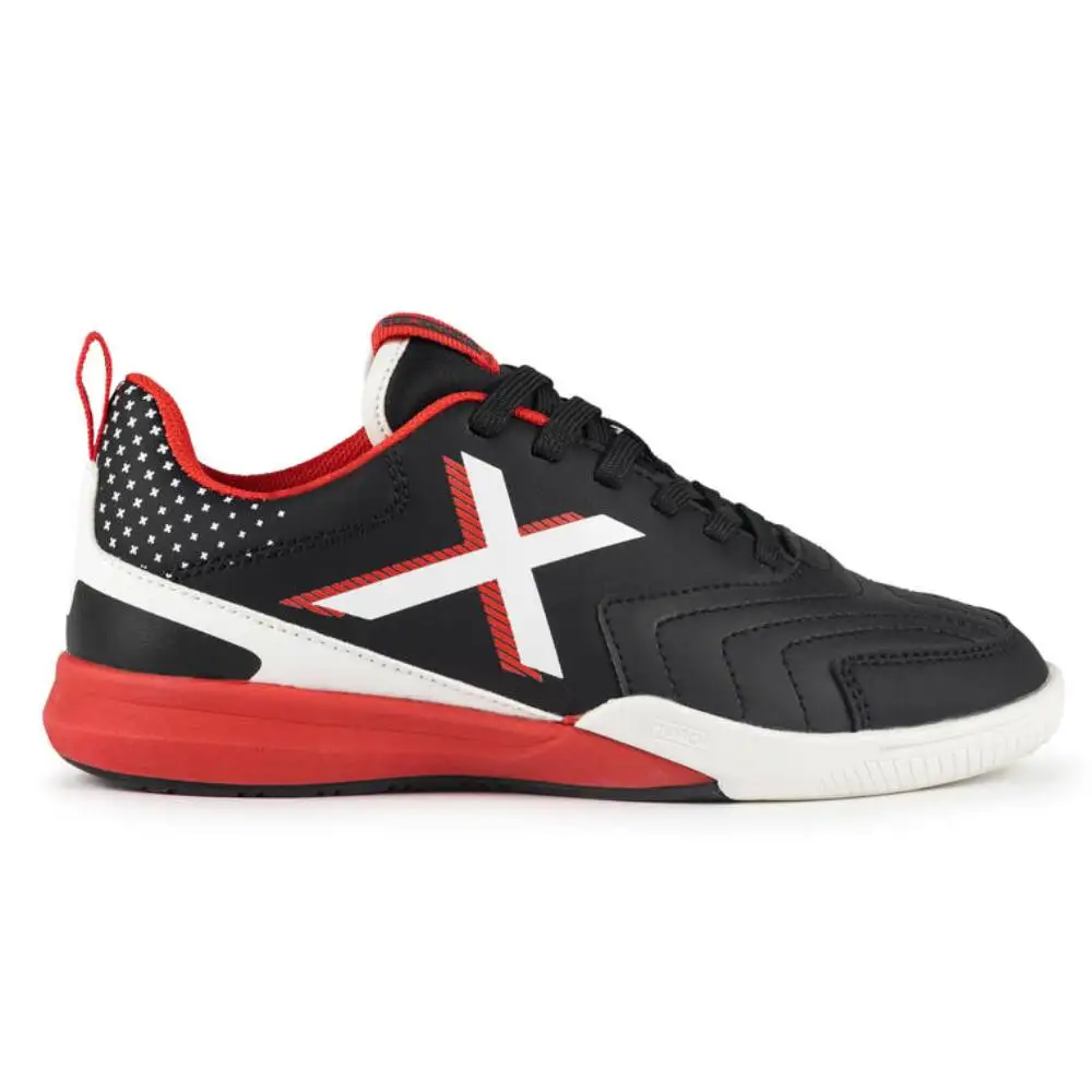 Zapatillas Munich Rondito Kid 4067010 Negras para Fútbol Sala Infantil