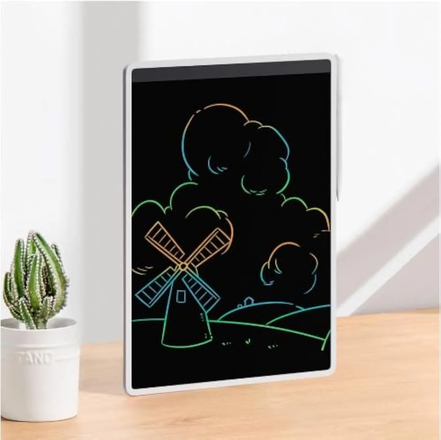 Xiaomi Mi LCD Writing Tablet 13.5 ''-graphic Tablet Writing pressure sensitive Color magnetic style ultra-clear low power consumption graphic whiteboard kids drawing suitable educational toy home office gift-BHR7278GL