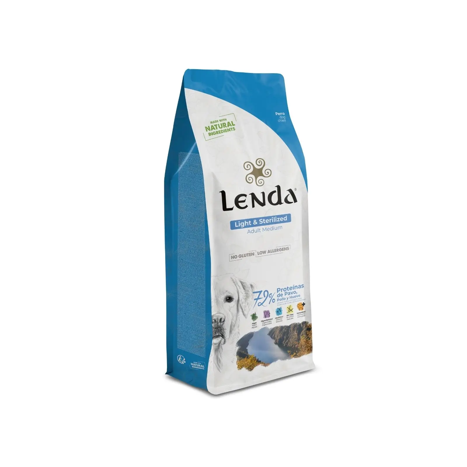 Lenda Light – Pienso para perros – Bajo en calorías y sin cereales