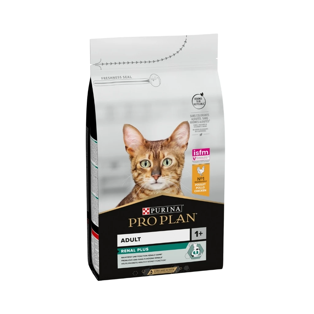 Pro Plan - Adult 1+ Renal Plus - Dry Food For Adult Cats That Promotes Renal Function (Chicken)
