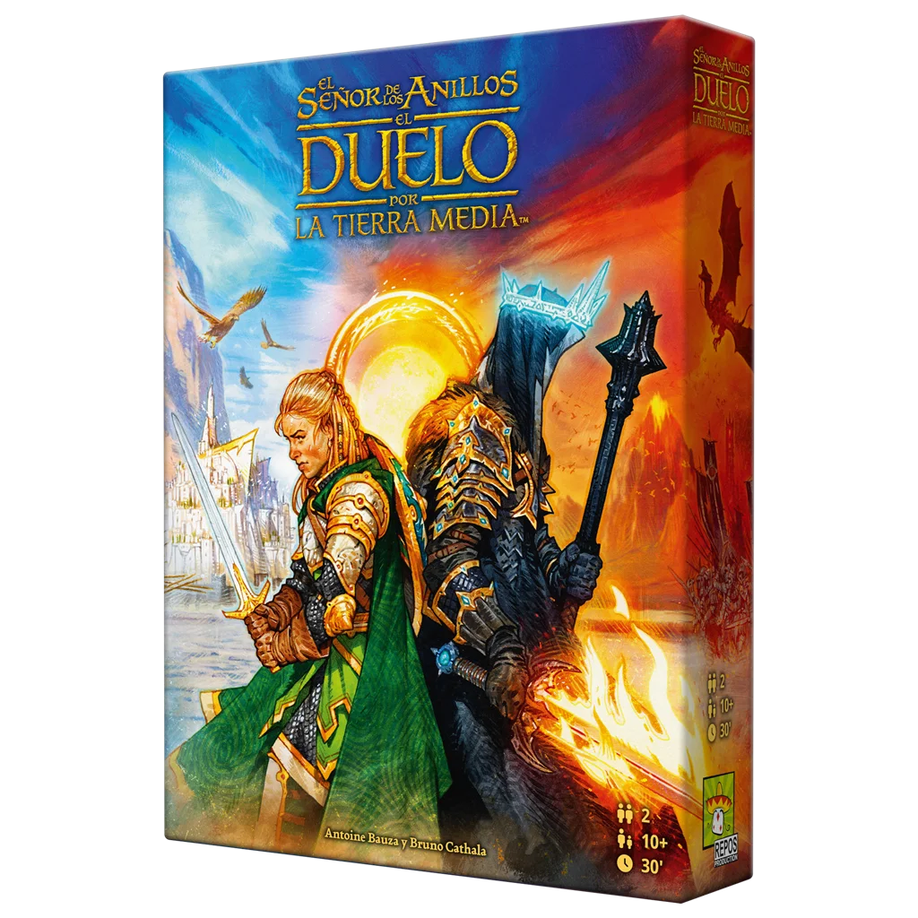 Asmodee - Juego de mesa El Señor de los Anillos: Duelo por la Tierra Media