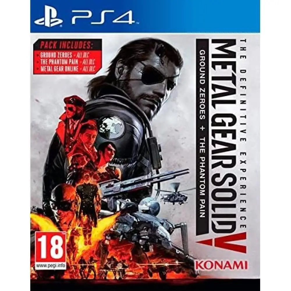 Metal Gear Solid V (5): The Definitive Experience Juego para Consola Sony PlayStation 4, PS4