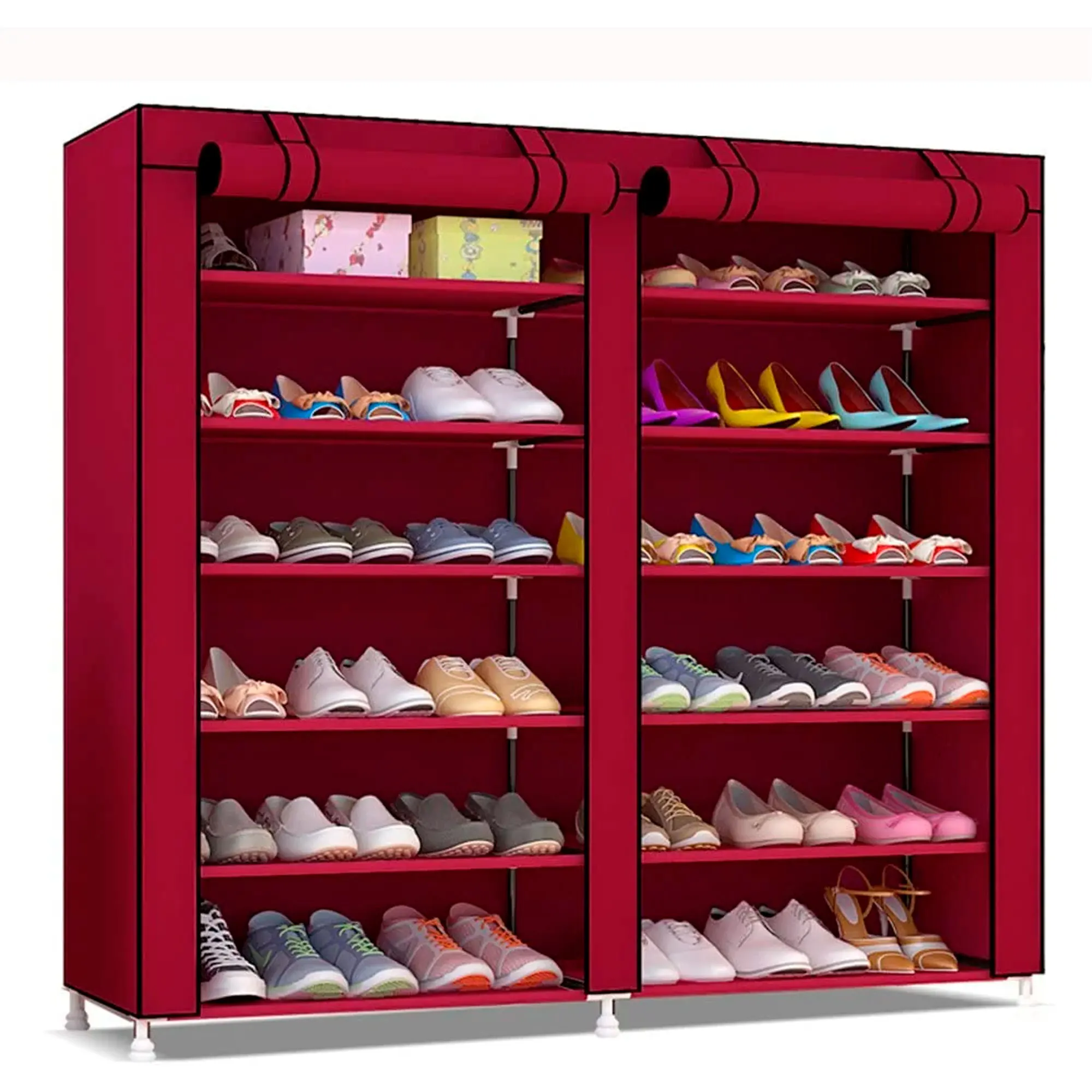 Armario Zapatero de Tela Nyana Home 110x120x30cm para 36 Pares 👟