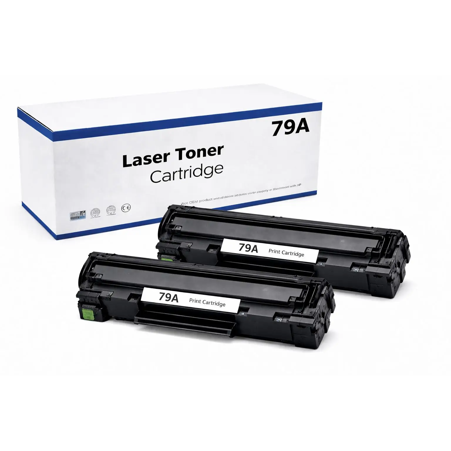Pack 2 Cartuchos de Toner compatible con HP CF279A 79a para HP LaserJet Pro M12a M12w M26a M26nw MFP M26a MFP M26nw