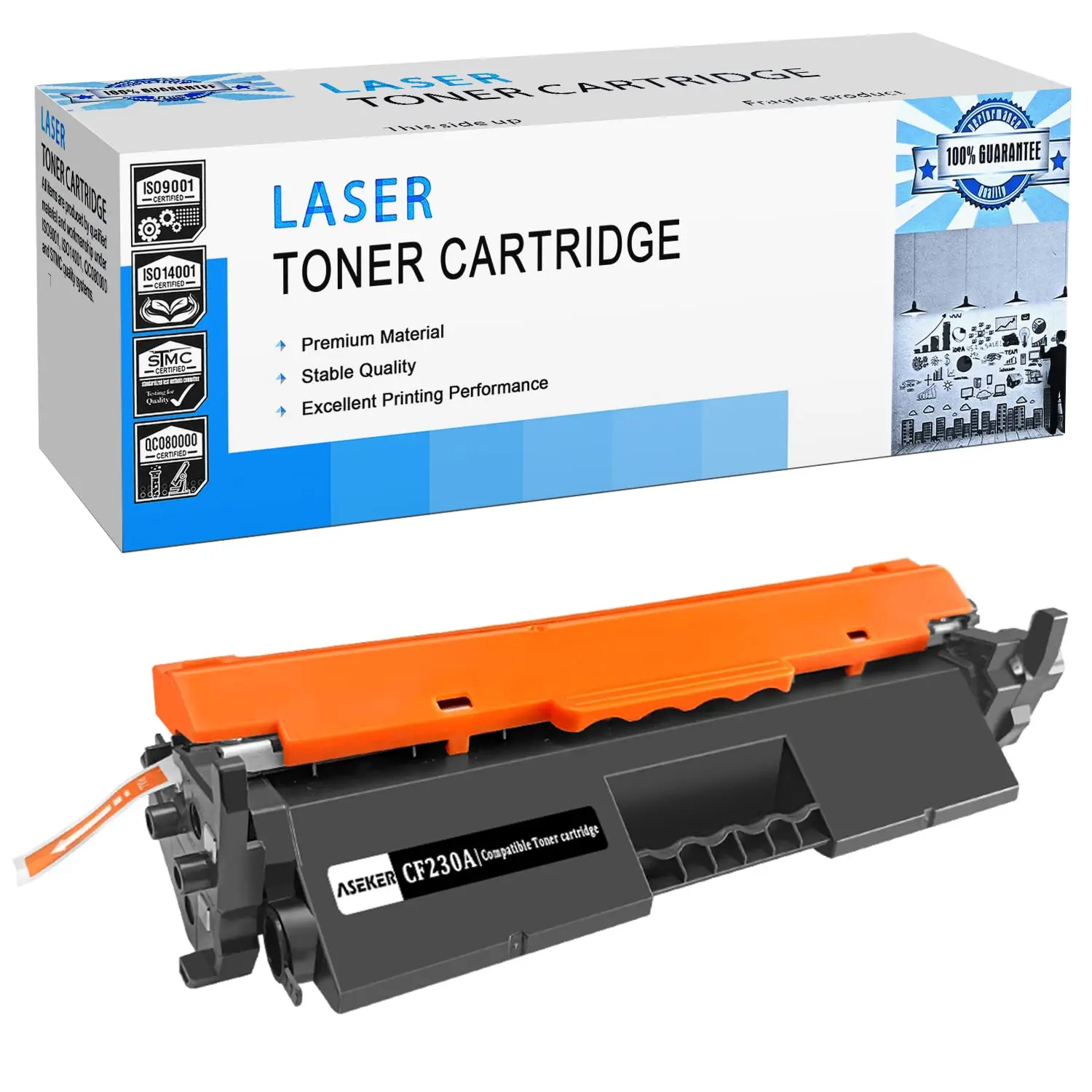 Tóner Compatible HP CF230X con Chip para HP Laserjet Pro M203dw - Alto Rendimiento