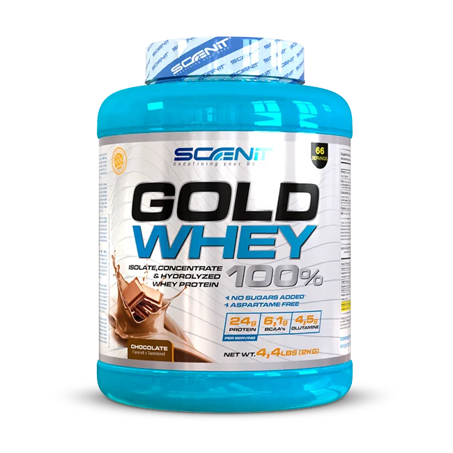Gold Whey 100% - 2 kg - whey protein, proteinas whey para el desarrollo muscular - Proteinas para masa muscular con aminoácidos - Whey protein, proteinas whey isolate, hidrolizado