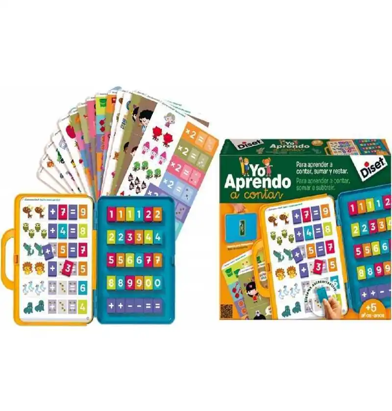 Educational game i learn to count briefcase - jumbo diset