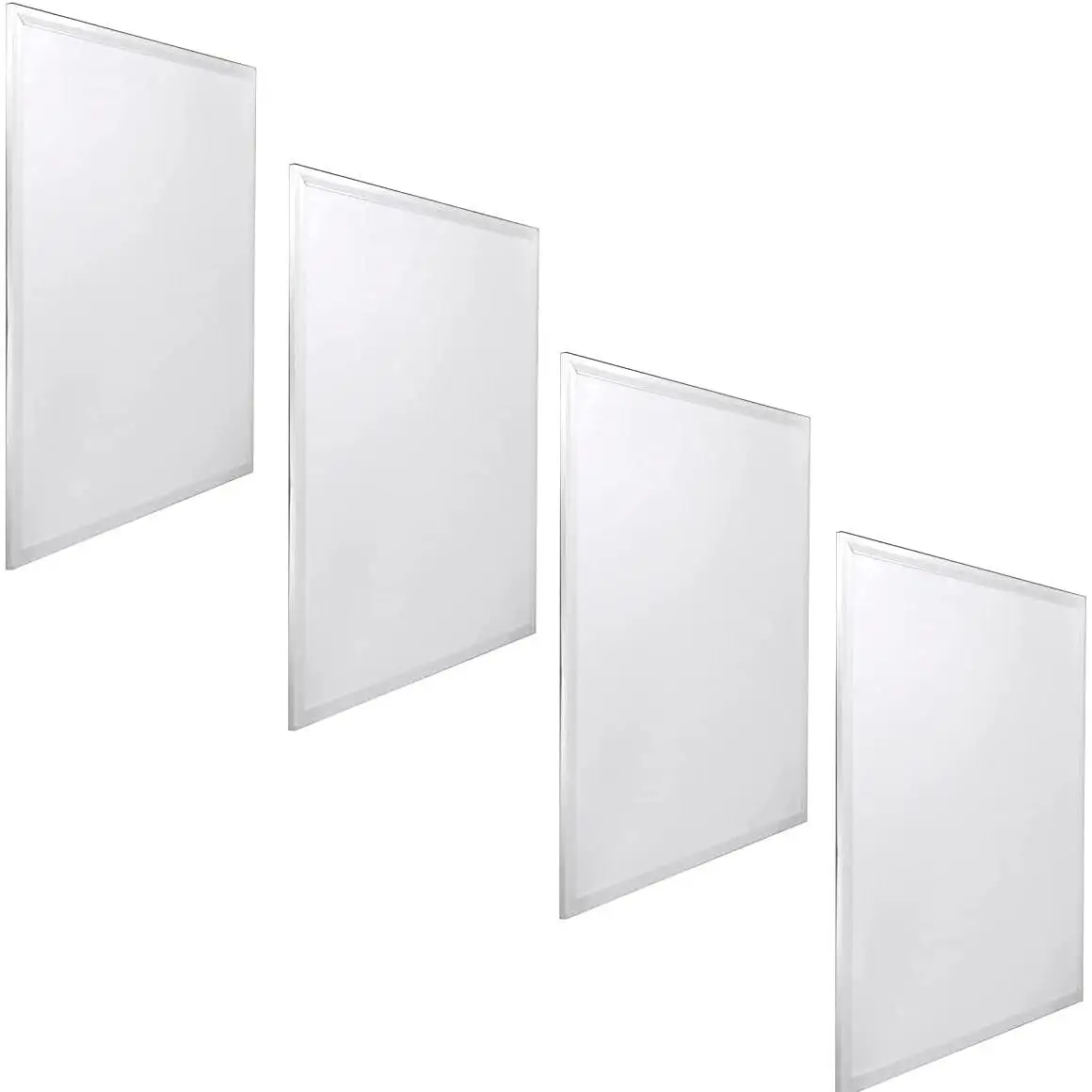 Jandei - Panel LED para Techo, 59,5 x 59,5 cm, 48W, 3900 Lúmenes, Blanco, Pack de 4 Unidades. Diferentes Tonos de Luz Blanca a Elegir