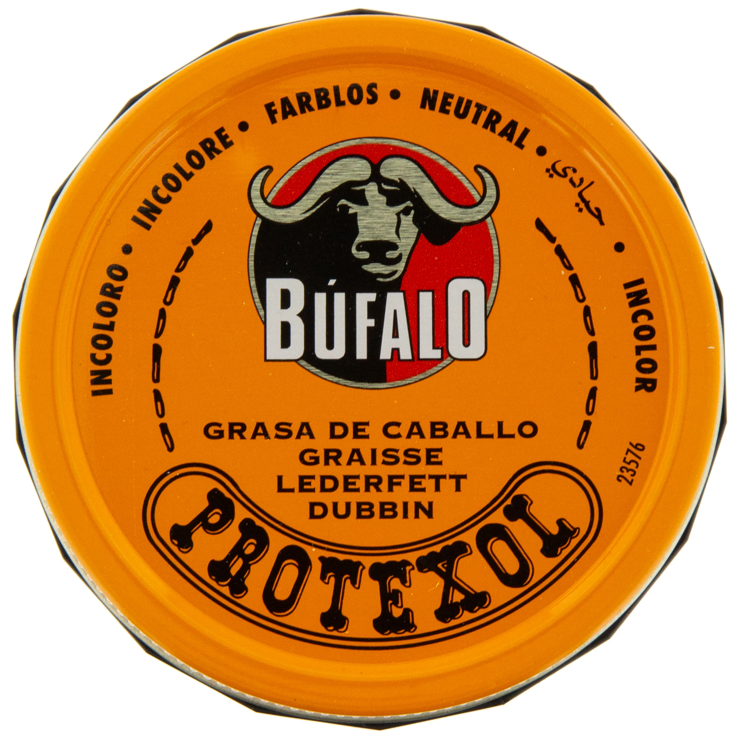 Bufalo Grasa de Caballo Incoloro 75ml - Protección Impermeable para Calzado de Piel