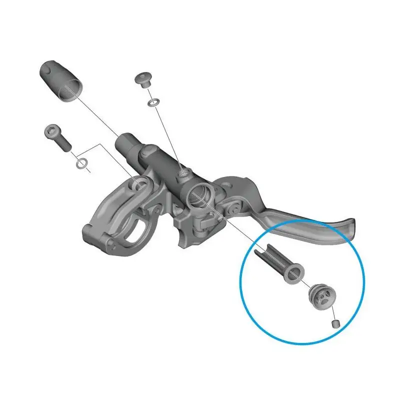 Shimano - Kit de diafragma para freno BL-T8100 para bicicleta de montaña y carretera, compatible con sistemas hidráulicos Shimano, ideal para mantenimiento y reparación profesional de bicicletas