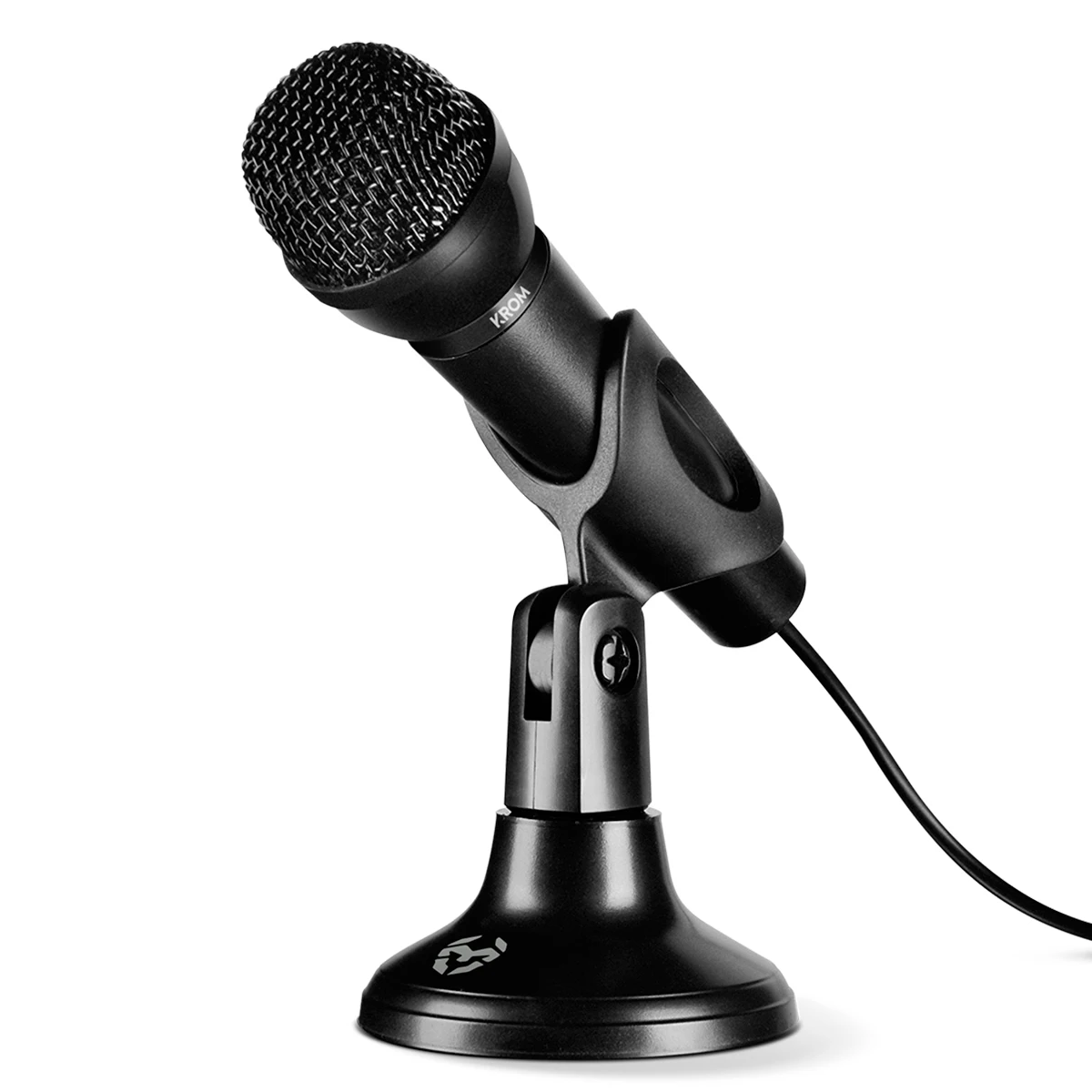 KROM KYP - Micrófono Gaming, Omnidireccional, Jack de 3.5mm, Color Negro